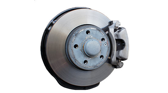 Sqealing brake rotors and pads auto repair shop